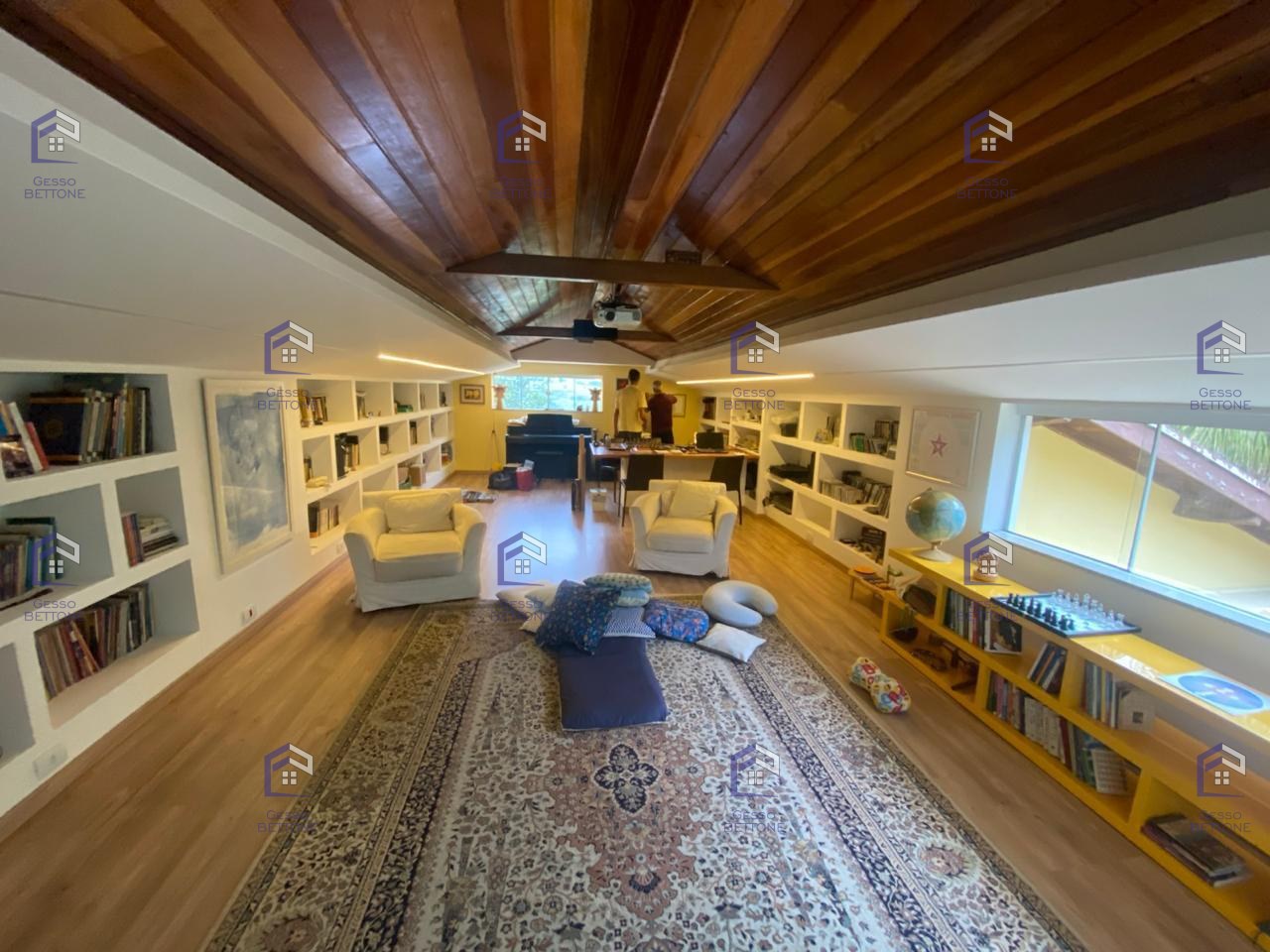 Escritório biblioteca